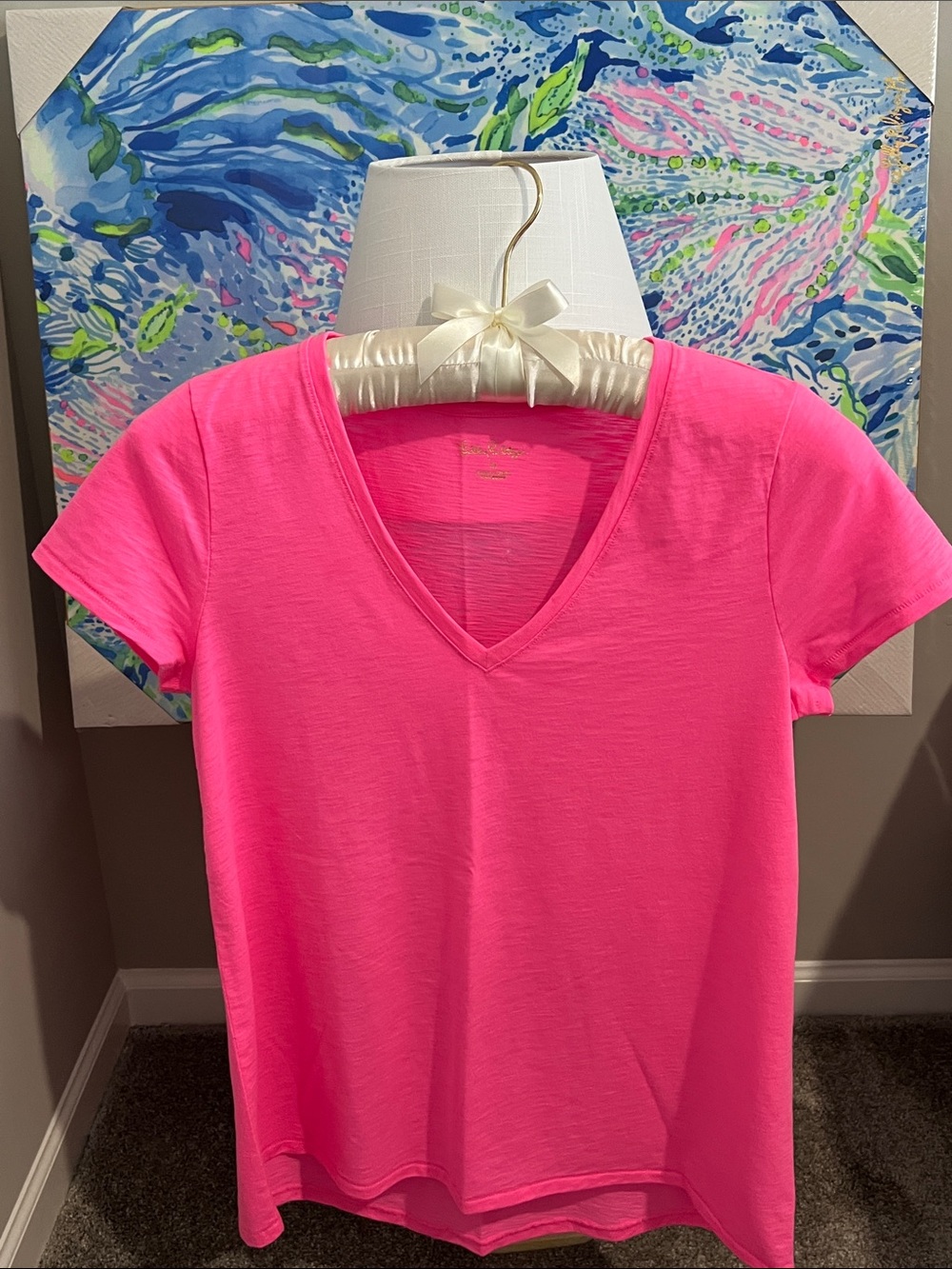 Lilly Pulitzer Tee - Hot Pink